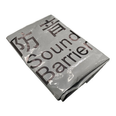 Litong Sound-absorbing for Outdoor Construction Flame-retardant Grey Pvc Sound Barrier Sheet