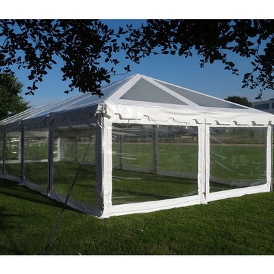 Litong High Tensile Strength White Pvc Tarp Event Tents Outdoor Wedding Party 20x40 with Side Curtain