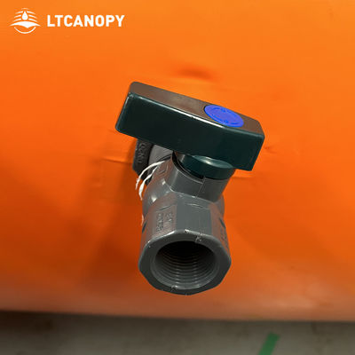 Litong China Manufacturer Anti Flood Heavy Duty Pvc Removable Flood Barrier Tube
