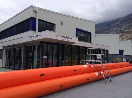 Litong China Manufacturer Anti Flood Heavy Duty Pvc Removable Flood Barrier Tube
