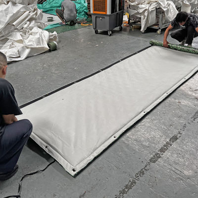 Litong Flame-retardant Sound-absorbing for Outdoor Construction Green Leaf Printing Noise Barrier