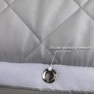 Litong  Flame-Retardant Sound-absorbing for Outdoor Construction Sliver Grey Acoustic Blanket Sound Barrier