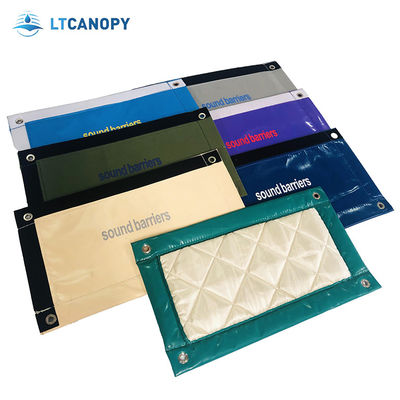Litong Excellent Noise Barrier Soundproof Blanket Isolate Fireproof Mass Loaded Vinyl Sound Barrier