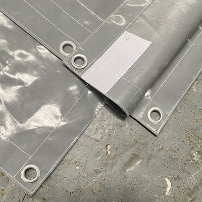 Litong Sound-absorbing for Outdoor Construction Flame-retardant Grey Pvc Sound Barrier Sheet