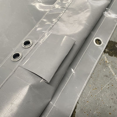 Litong Sound-absorbing for Outdoor Construction Flame-retardant Grey Pvc Sound Barrier Sheet