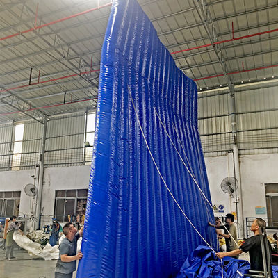 Litong Outdoor Reusable and Relocatable Temporary Pvc 6m*6m Inflatable Noise Barrier Wall
