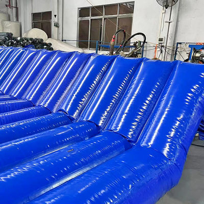 Litong Construction Site Use Blue Pvc Inflatable Noise Control Sound Barrier Wall