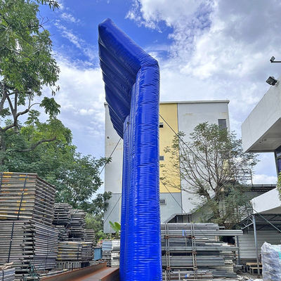 Litong Construction Site Use Blue Pvc Inflatable Noise Control Sound Barrier Wall
