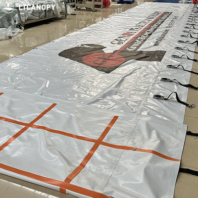 Litong China Factory Direct Price Tear Resistant Pvc Side Curtain Trailer Tarpaulin