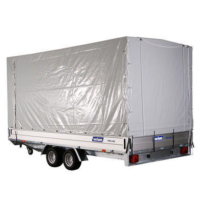 Litong Good Strength Waterproof Customized White Pvc Coated Tarpaulin Truck  Lorry Cover