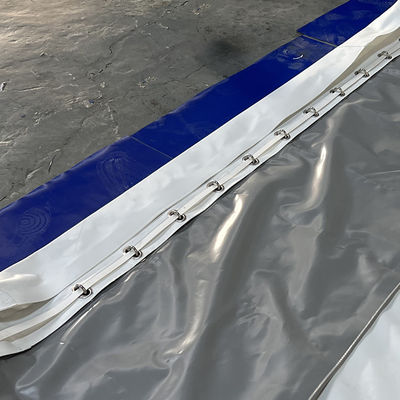 Litong Good Strength Waterproof Customized White Pvc Coated Tarpaulin Truck  Lorry Cover