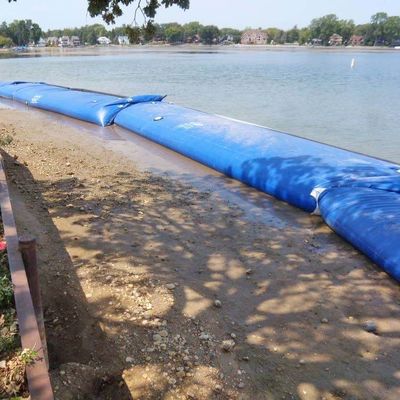 Litong Rectangle Inflatable Water Filled Flood Barrier Tube