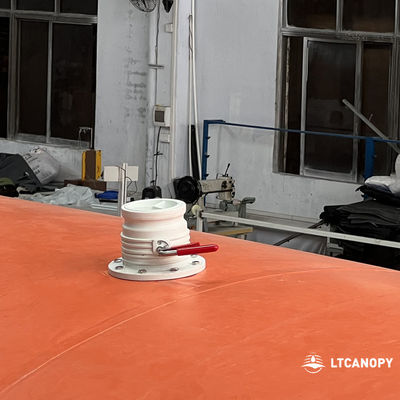 Litong China Factory Customized Big Size Inflatable Pvc Flood Control Dam