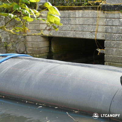 Litong China Factory Customized Big Size Inflatable Pvc Flood Control Dam
