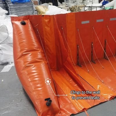 Litong Reusable Durable Flood Control Pvc L Shape Flood Barrier