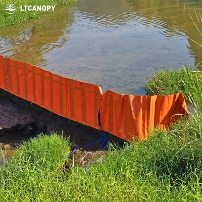 Litong Reusable Durable Flood Control Pvc L Shape Flood Barrier