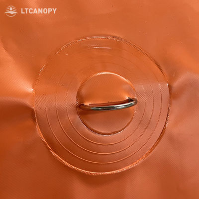 Litong Collapsible Rectangle 20000L Flexible Pvc Storage Oil Bladder tank