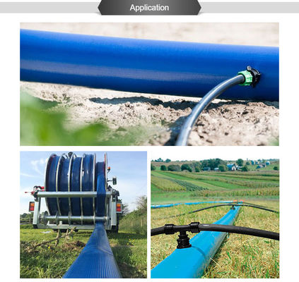 Litong Agriculture Farm 20Inch Irrigation Fire Hose PVC Layflat Hose Irrigation Hoses