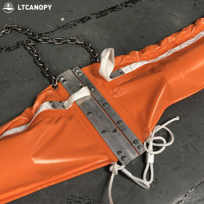 Litong Environment Protective Floating Boom Inshore Floating Fence Boom Seaweed Barrier Pvc Oil Containment Boom