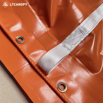 Litong Customized High-quality 600gsm Pvc Fabric Prevent Fuel Oil Spills Floating Oil Containment Boom