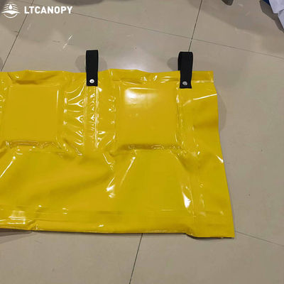Litong Protect Ocean Prevent Fuel Oil Spills Containment Solution Pvc Floating Fence Boom Silt Curtain
