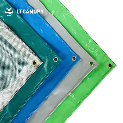 Litong Pvc Coated Tarpaulin for Trucks Tarpaulin Trailer Cover Tarp