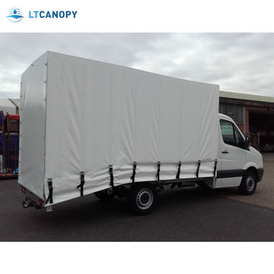 Litong Tear Resistant Waterproof Heavy Duty Tarp Grey Color Tarpaulin for Truck Cover