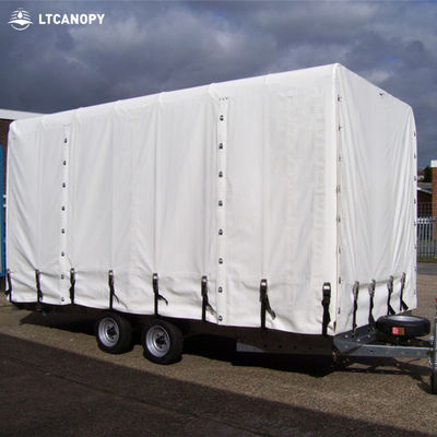 Litong Tear Resistant Waterproof Heavy Duty Tarp Grey Color Tarpaulin for Truck Cover