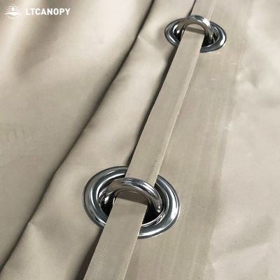 Litong High Tensile Strength Khaki 1000d Pvc Tarpaulin Truck Cover