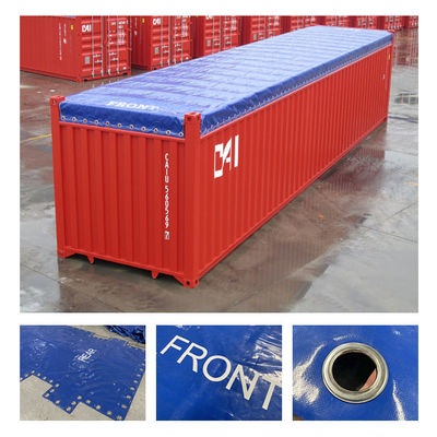 Litong Open Top Container Blue Pvc Tarpaulin Cover