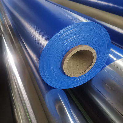 Litong Eco Friendly Box Shape Shipping Container Cover Tarp Blue 750gsm Pvc Tarpaulin Cover