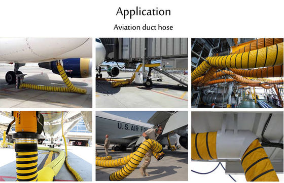 Litong 14inch Flame Retardant Pvc Flexible Ducting Hose 12inch Pvc air Duct Hose