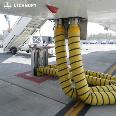 Litong Flexible PVC Air Duct Hose Fire Retardant PVC Ventilating Duct for Airport