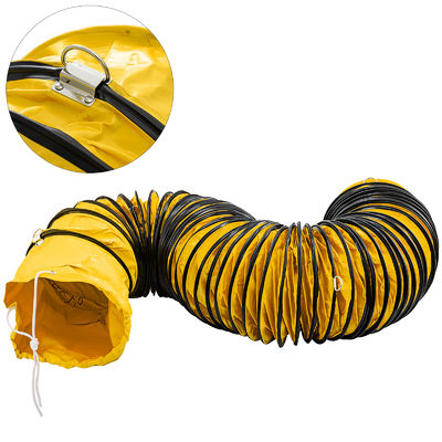 Litong PVC air Ventilation Flexible Duct Hose Wholesale Pvc Fabric Spiral Duct Auger-type Flexible air Duct Hose