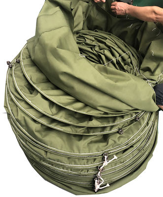 Litong China Manufacture Flexible air Duct Hose Silicon Canvas Soft air Duct Hose