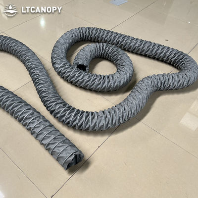Litong New Product Fiberglass Fire Retardant Tarpaulin Mine Ventilation Duct Portable Flexible Vent Duct Hose