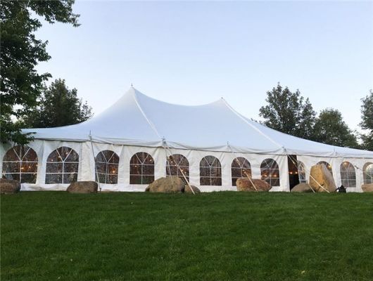 Wholesale Hotel Tent Tarpaulin Architectural Tensile Membrane Structure Workshop Aisle PVC Coated Fabric