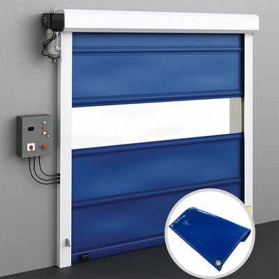 Big Sale Cold Storage Rolling Folding Roller Shutter Fast PVC Fabric Door Electric Pvc Rapid Automatic Door