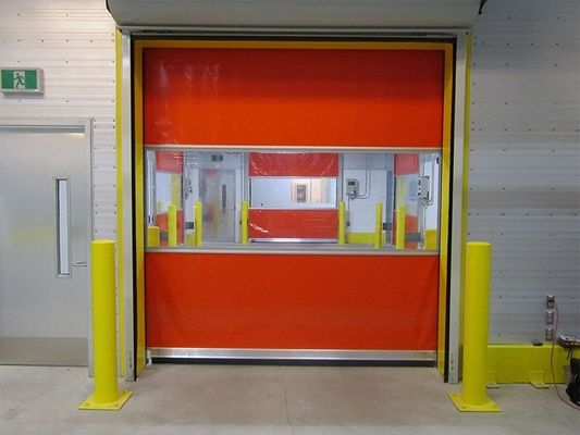 Big Sale Cold Storage Rolling Folding Roller Shutter Fast PVC Fabric Door Electric Pvc Rapid Automatic Door