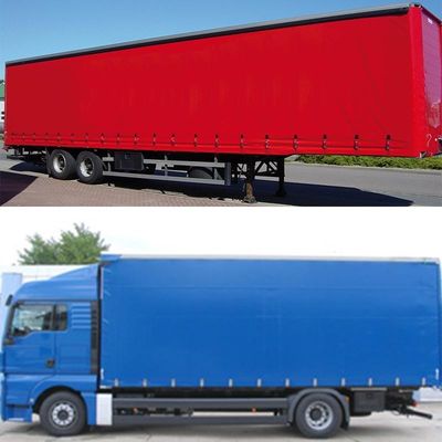 Truck Side Curtain Truck Tarpaulin Supplier Custom Logo Durable PVC Tarpaulin