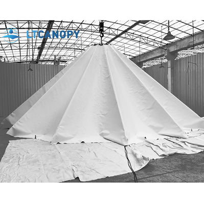 China  Outdoor Sunshade Umbrella Waterproof Roof Covering  Wind  Tensile Fabric Awnings Party Tent Hotel Awning