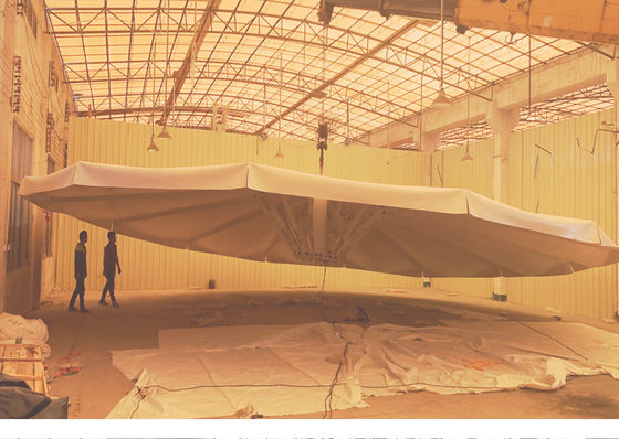 China  Outdoor Sunshade Umbrella Waterproof Roof Covering  Wind  Tensile Fabric Awnings Party Tent Hotel Awning