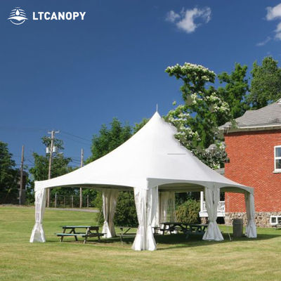 Litong Hot New Promotional PVC Canopy Tensile Fabric Stretch Pvc Tent Fabric Pagoda Tent Outdoor