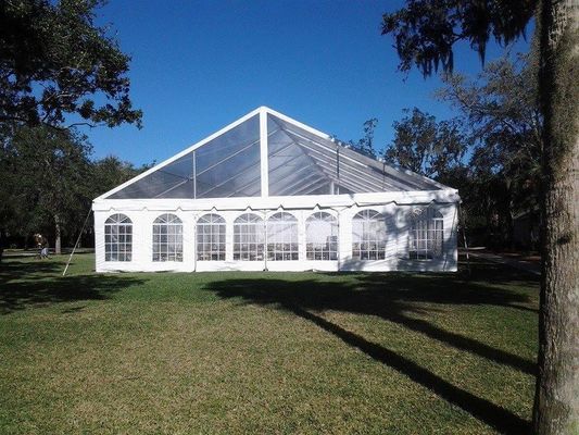 Litong Customized Party Tent 20x20 Heavy Duty Waterproof clear Top Tent for Outdoor Wedding Party