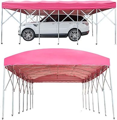 Litong Large Mobile Push-Pull Canopy Outdoor Retractable Tent Folding Awning Sunshade Parking Shed