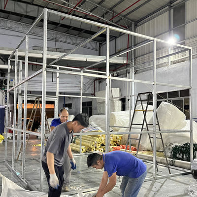 Litong Factory Direct Price Outdoor Galvanized Structure Frame Tent Support Custom