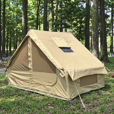 Litong Durable 600D Oxford Fabric Canvas Tent Inflatable Cabin Tent for Camping